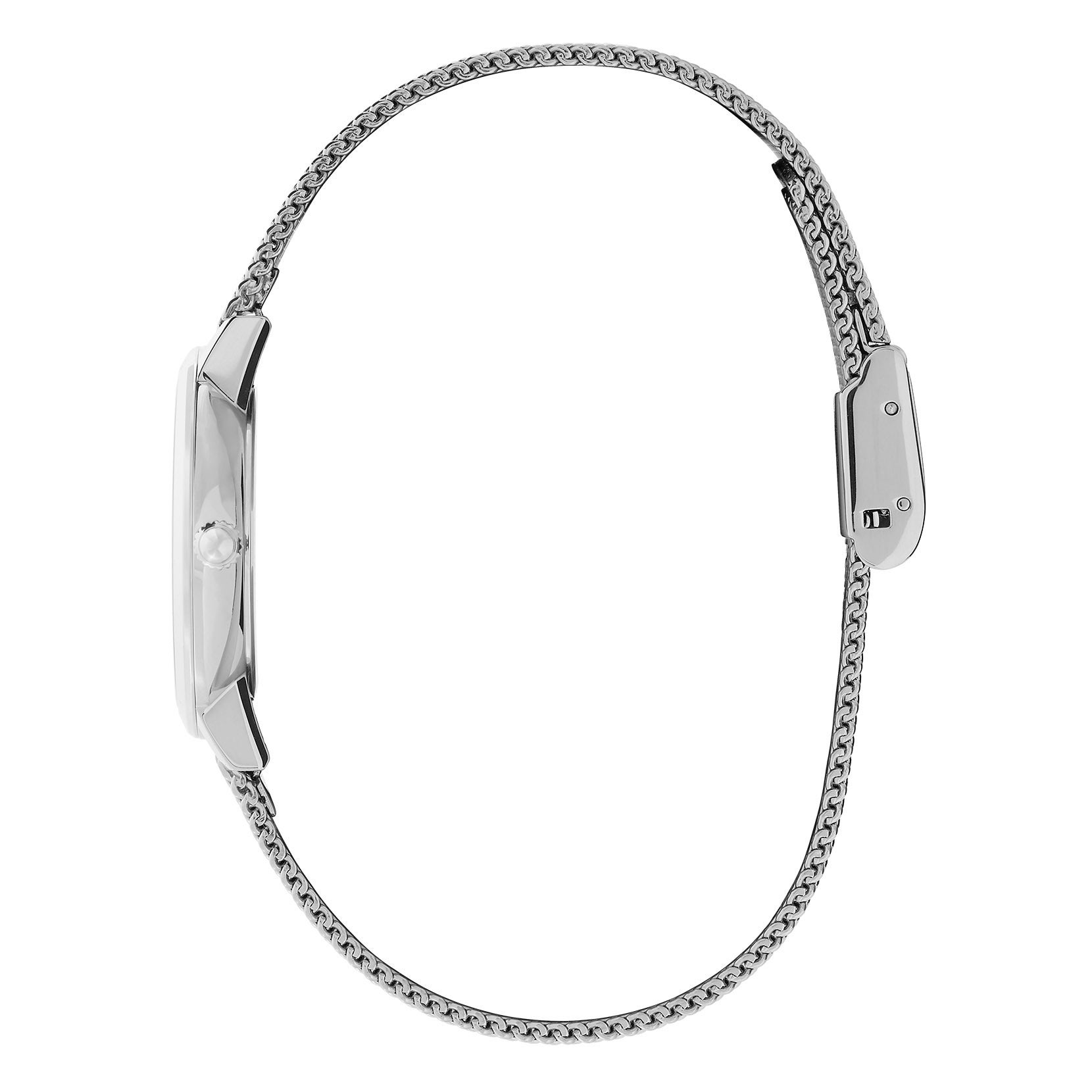 Queen bee silver mesh watch online