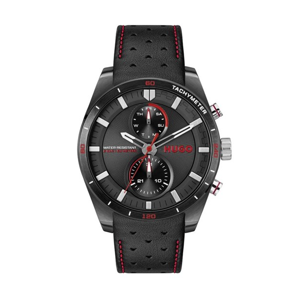 Black and red hugo boss watch shop