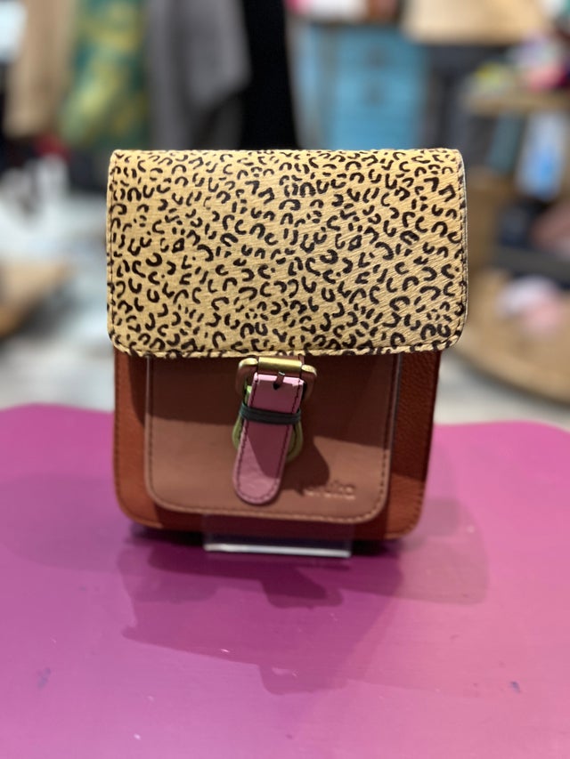 Leopard skin bags for sale discount